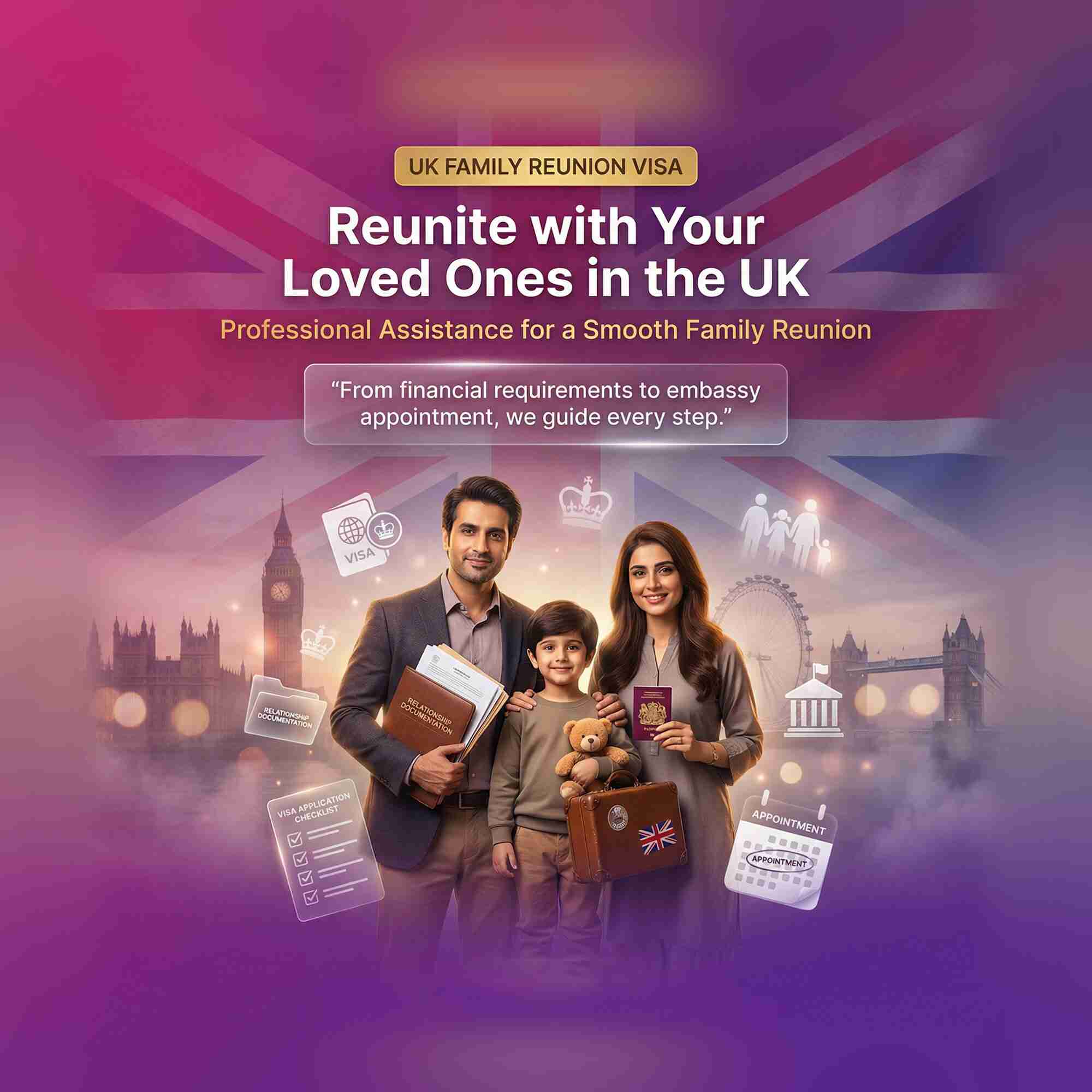UK Family Reunion Visa Services