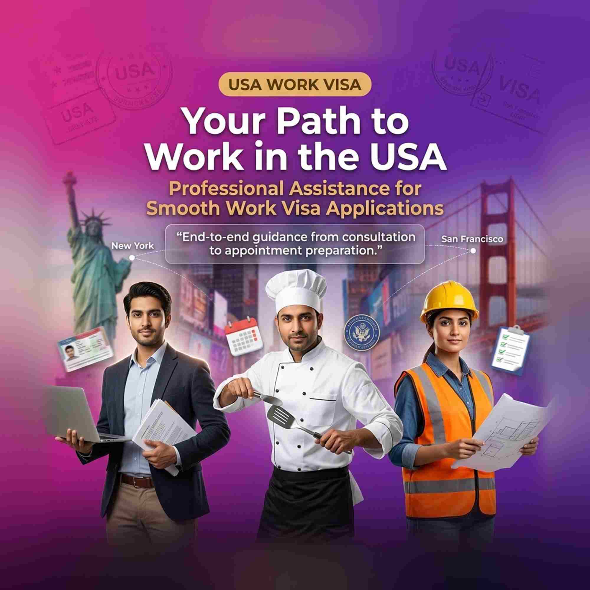 USA Work Visa Services
